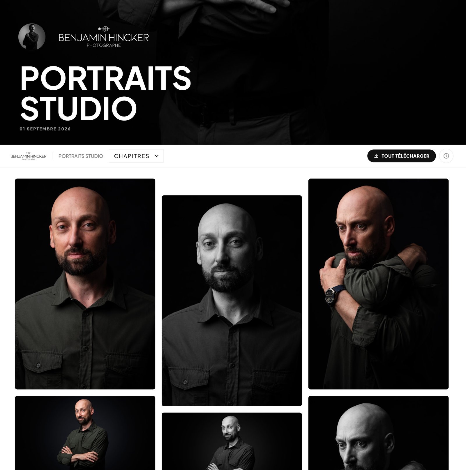Galerie de portraits publiée avec Galeria Opus